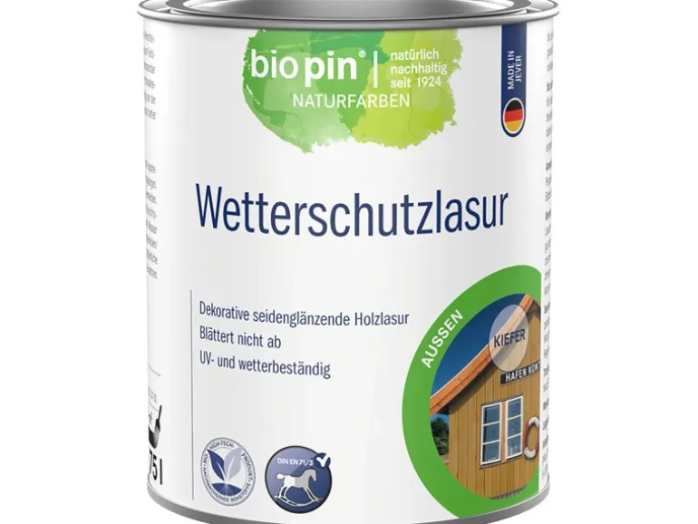 Biopin Wetterschutzlasur Kiefer 750 ml