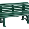 Blome 3er Bank Helgoland Grün 64 cm x 150 cm x 80 cm