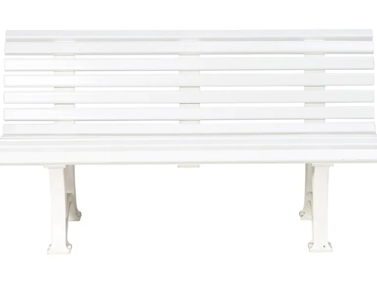 Blome 3er Bank Helgoland Weiß 64 cm x 150 cm x 80 cm