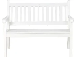 Blome 2er Bank Hohenzollern Weiß 69 cm x 115 cm x 88 cm