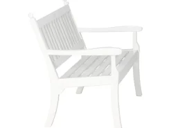 Blome 2er Bank Hohenzollern Weiß 69 cm x 115 cm x 88 cm