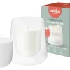 Bolsius Starterkit Cleanlight mit Nachfüller ohne Duft Weiß