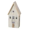 Boltze Deko-Aufsteller Houses Mittel 2-fach Sortiert 18,5 x 6 x 9 cm Mehrfarbig