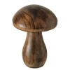Boltze Dekoaufsteller Terjol Groß 11 cm x 8 cm Dunkelbraun