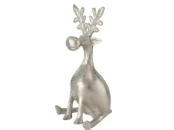 Boltze Deko-Figur Tarnow Groß 21 cm x 10 cm x 10 cm Silber