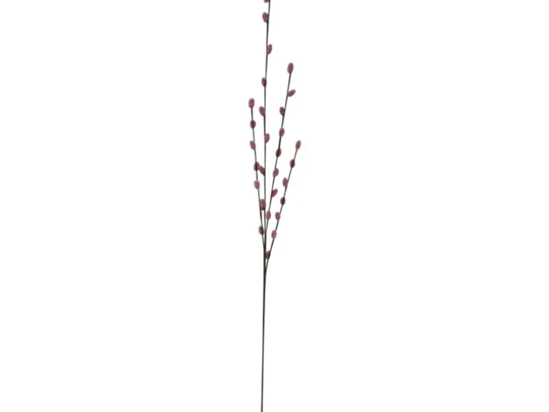 Boltze Dekozweig 76 cm x 15 cm Rot