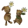 Boltze Figur Easy 2-fach Sortiert 12 cm x 7 cm x 5 cm Natur