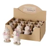 Boltze Figur Piggie 2-fach Sortiert 10,5 cm x 55 cm x 6 cm Rosa