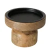 Boltze Home Kerzenleuchter Numla Ø 12 cm x 9 cm Natur