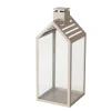 Boltze Home Laterne Cody Groß 35 cm x 14 cm x 14 cm Beige