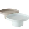 Boltze Home Tablett Samona 2-fach Sortiert 12,5 cm x 25 cm Beige-Weiß