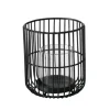 Boltze Home Windlicht Cindy Klein Ø 12 cm x 14 cm Schwarz