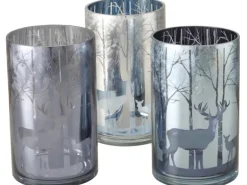 Boltze Home Windlicht Winta 3-fach sortiert