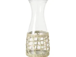 Boltze Karaffe Santos 26 cm x Ø 11 cm Transparent