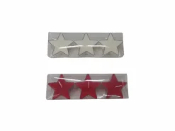 Boltze Kerze Dugra 2,8 cm x 2,8 cm 3 Stück 2-fach sortiert
