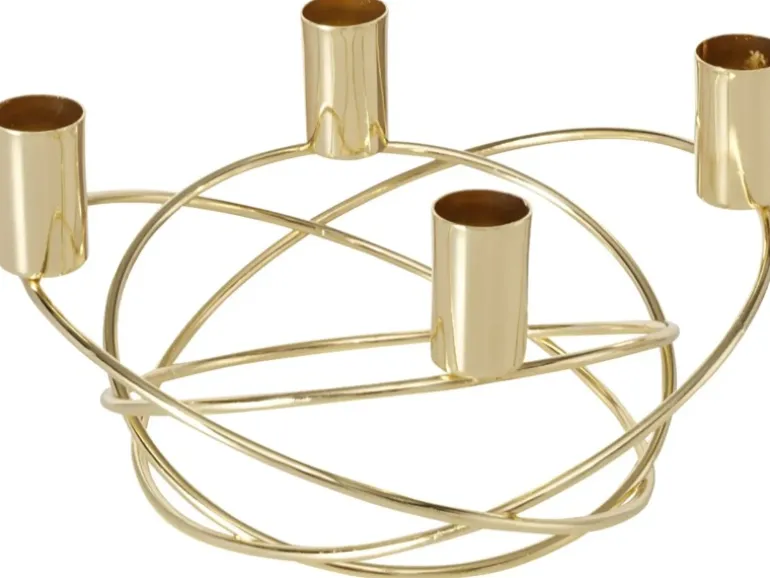 Boltze Kerzenleuchter Delilah Gold