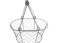 Boltze Korb Kobi 22 cm x 15 cm x 11 cm Grau