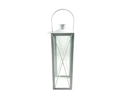 Boltze Laterne Farol 50 cm x 17 cm x 17 cm Creme