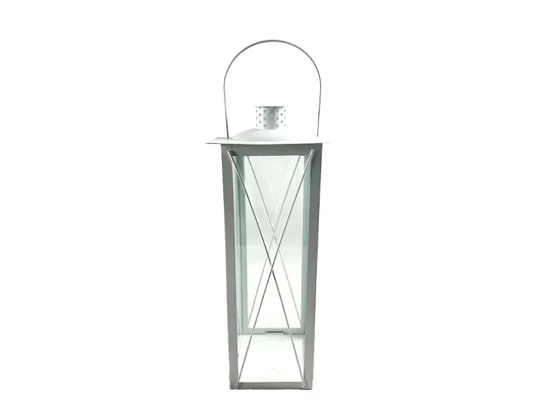 Boltze Laterne Farol 50 cm x 17 cm x 17 cm Creme