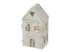 Boltze Laterne Kalana Klein 13 cm x 9 cm x 7,5 cm Weiß