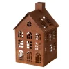 Boltze Laterne Kolding 23 cm x 14 cm x 14 cm Braun