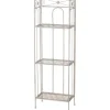 Boltze Regal Morio 120 cm x 40 cm x 25 cm Grau