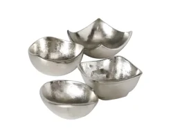 Boltze Schale Phillina 4-fach Sortiert Silber