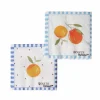 Boltze Servietten Fruits 2-fach Sortiert 3 cm x 165 cm x 165 cm Weiß-Blau