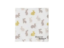 Boltze Servietten Tinka 2-fach Sortiert 3 cm x 165 cm x 165 cm Weiß-Beige