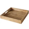 Boltze Tablett Mariam Klein 24 cm x 24 cm Natur