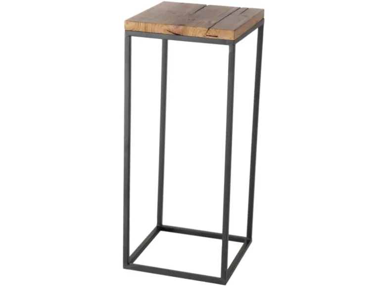 Boltze Tisch Burano Groß 30 cm x 70 cm Braun-Schwarz