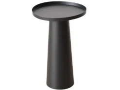 Boltze Tisch Jacky Mittel Ø 33 cm x 50 cm Schwarz