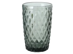 Boltze Trinkglas Aurora 2-fach Sortiert 13 cm x 8 cm x 13 cm Schwarz