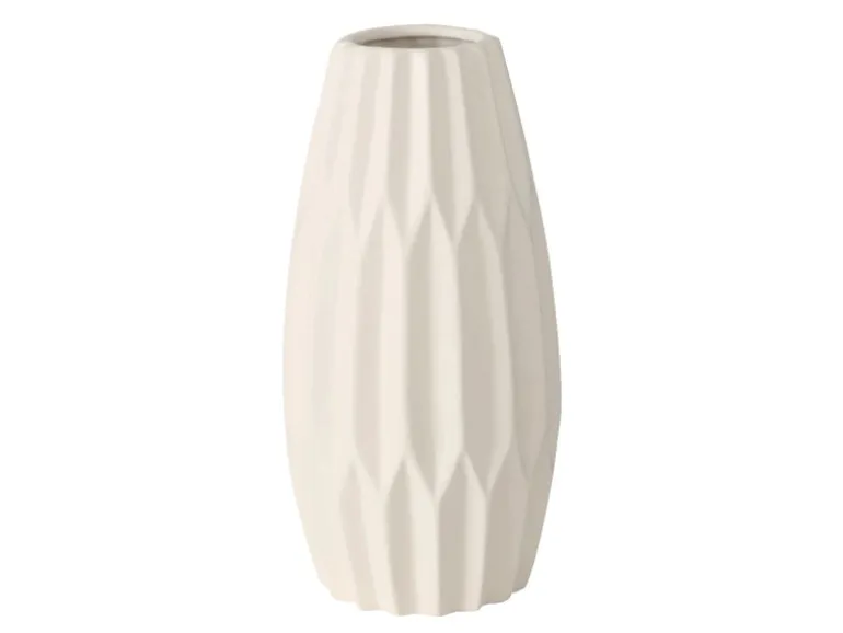 Boltze Vase Aquarel 2-fach Sortiert 26 cm x 11 cm x 26 cm Weiß