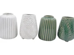 Boltze Vase Ortega 4-fach Sortiert Mehrfarbig