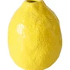 Boltze Vase Zitronella 12 cm x Ø 9 cm Gelb