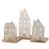 Boltze Windlicht 3-fach sortiert 12 cm x 8 cm