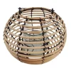 Boltze Windlicht Heather 18 cm x 21 cm x 2 cm Natur