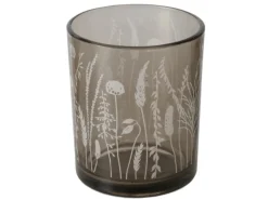 Boltze Windlicht Jelena Klein 3-fach Sortiert Ø 7 cm x 8,5 cm Mehrfarbig