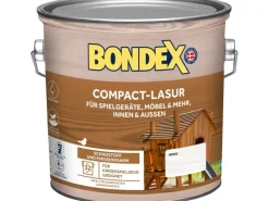 Bondex Compact-Lasur Weiß 2,5 l