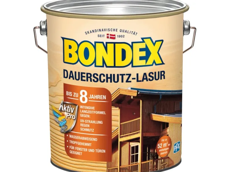 Bondex Dauerschutz-Lasur Teak 4 l
