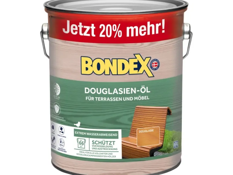 Bondex Douglasien-Öl Holzschutz für außen matt 3 l