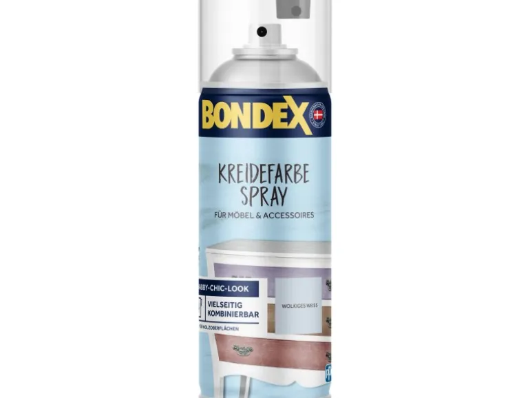 Bondex Kreidefarbe Spray Wolkiges Weiss 0,4 l