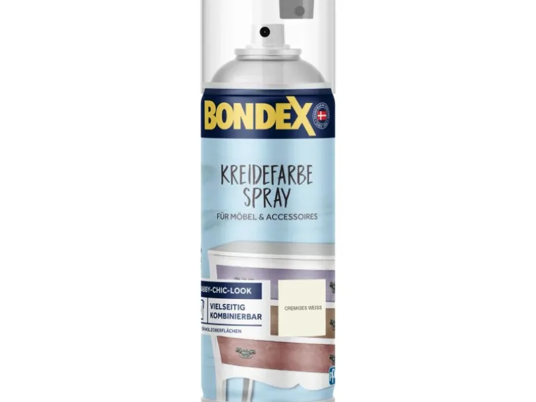 Bondex kreidefarbe Spray Cremiges Weiss 0,4 l