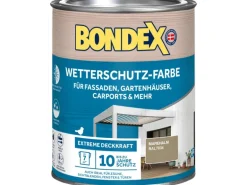 Bondex Wetterschutz-Farbe RAL 7034 Marehalm 750 ml