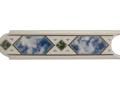 Bordüre Malta Blau 5 cm x 20 cm