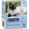 Bozita Katzen-Nassfutter Häppchen in Soße Rentier 370 g