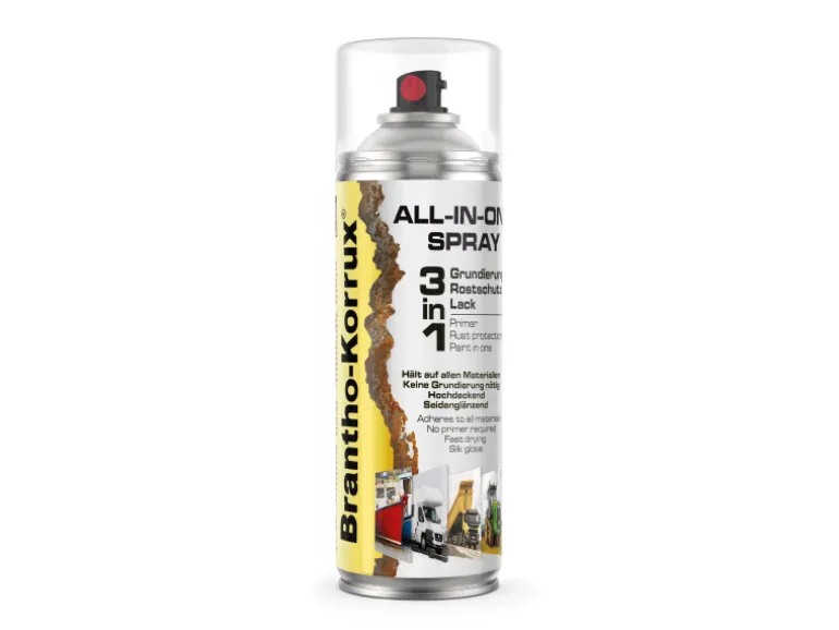 Brantho Korrux 3 in 1 Rostschutzlack All in One 400ml Sprühdose Eisenglimmer Anthrazit