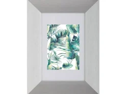 Breiter Aluminiumrahmen 10 cm x 15 cm Silber