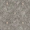 Bricoflor Art Deco Tapete Nostalgisch Schwarz Graue Jugendstil Vliestapete Im Vintage Stil Vlies Mustertapete Im antik Look für Esszimmer und Flur